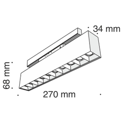 Трековый светильник Maytoni Technical TR014-2-20W3K-B