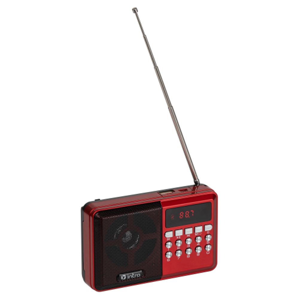 Портативная колонка Intro BRW360 bluetooth беспроводная акустическая черная