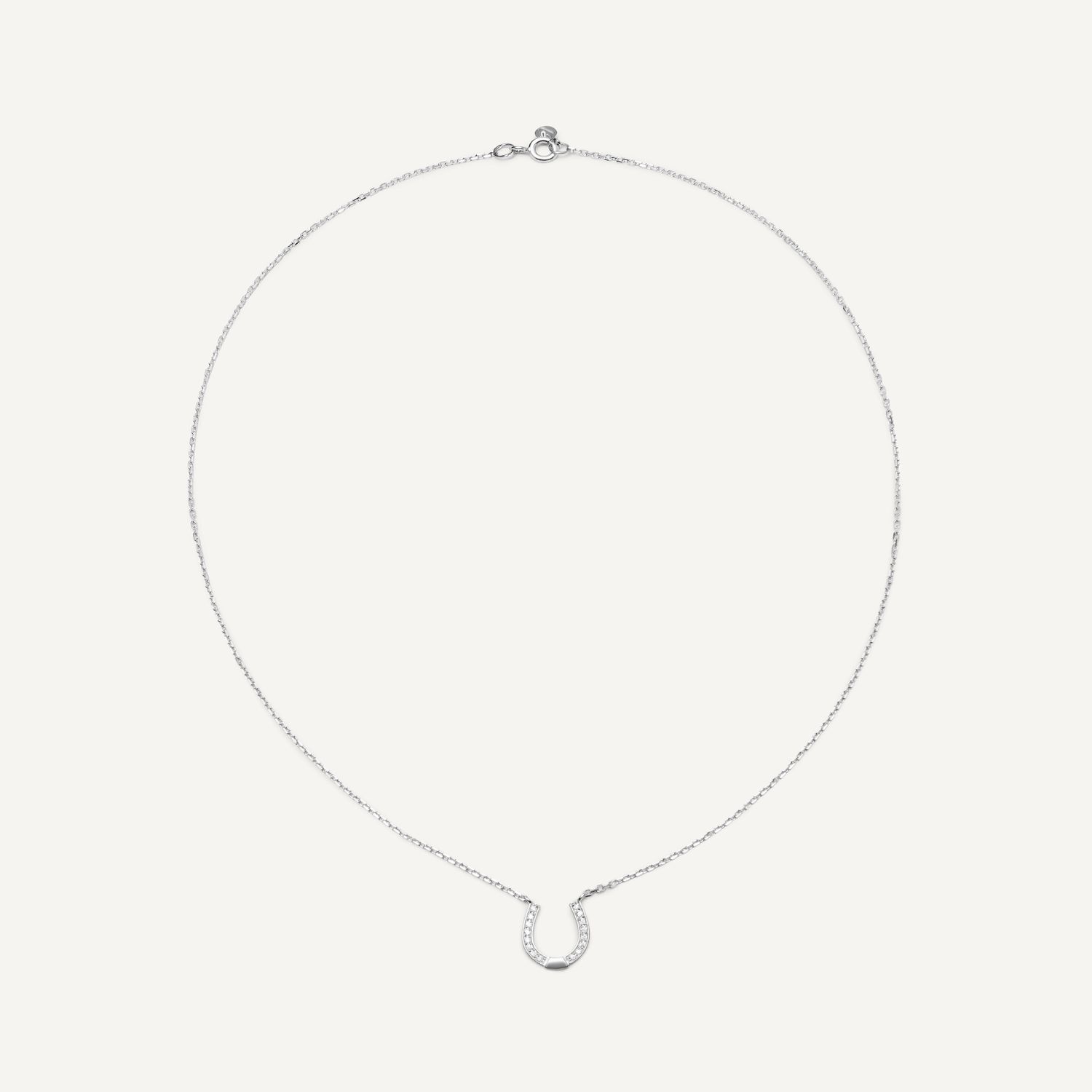 Колье Blessed Horseshoe Necklace – Silver