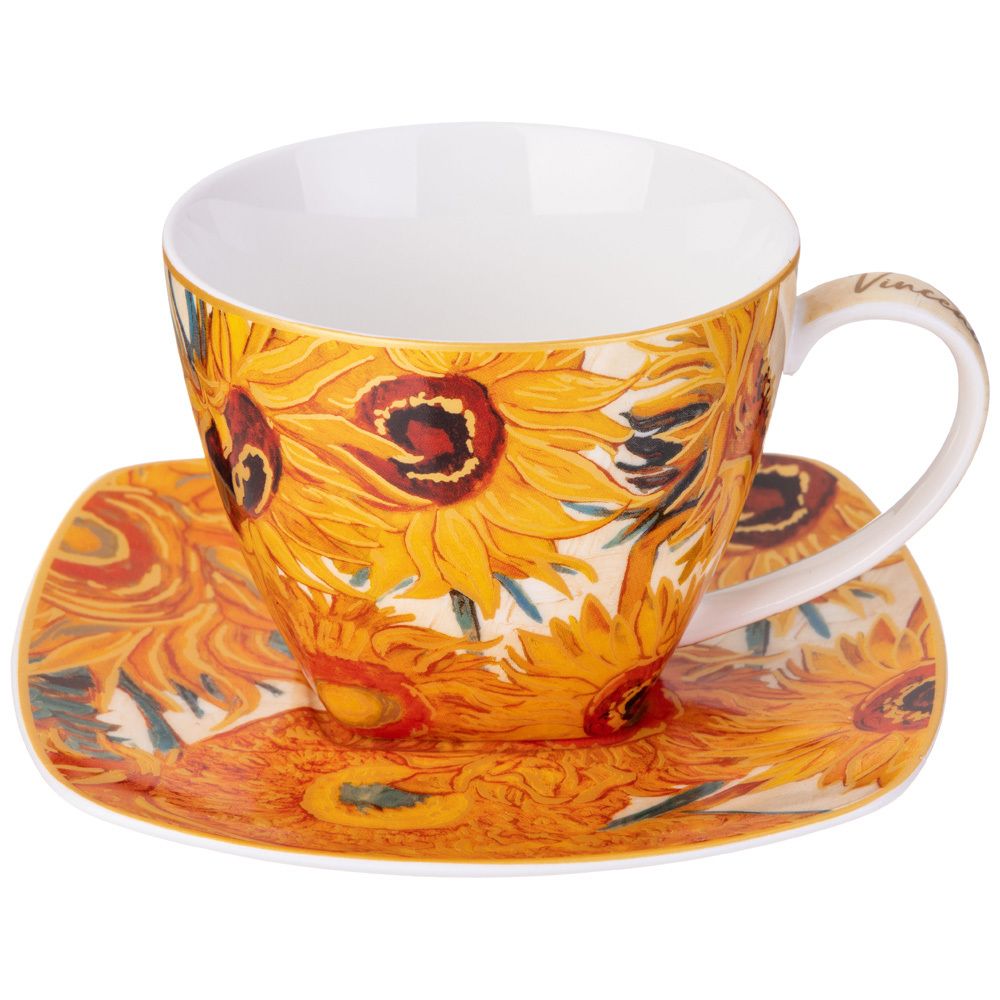 ЧАЙНЫЙ НАБОР LEFARD "ART COLLECTION" (В. ВАН ГОГ) НА 2 ПЕР. 4 ПР. 250 МЛ (КОР=12НАБ.)