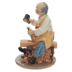 GAEM Фигурка декоративная "Бабушка/Дедушка", L11 W11 H17 см, 2в.