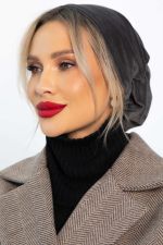 Чалма с резинкой (серая) ЧР12-23М LT Collection