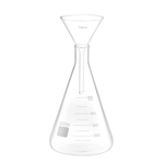 Воронка стеклянная конусная, 150 мм