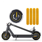 Наклейки желтые светоотражающие для Ninebot MAX G30 (4шт.)