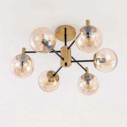 Citilux Шарлиз CL143163 Люстра на штанге Бронза