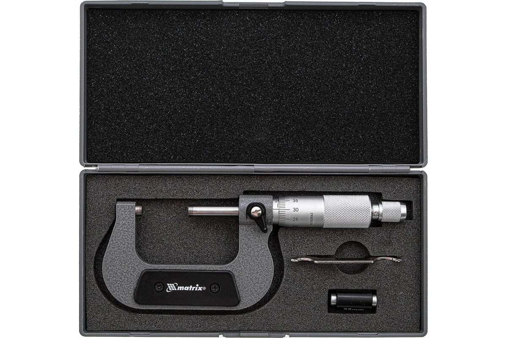 Механический микрометр 25-50 мм MATRIX 317505