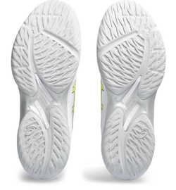 Мужские кроссовки для бадминтона/сквоша Asics Beyond FF - white/glow yellow