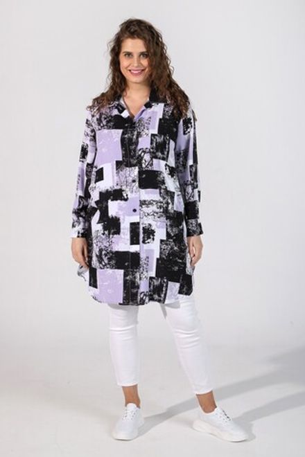 Туника (рубашка) Сага-3 Виотекс СИРЕНЕВЫЙ