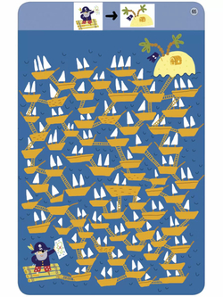 Многоразовые карточки. 100 лабиринтов от простых до сложных 4+