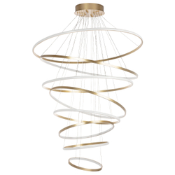 736483 Люстра ROTONDA 293W LED 8471LM 120G ЗОЛОТО 3000K