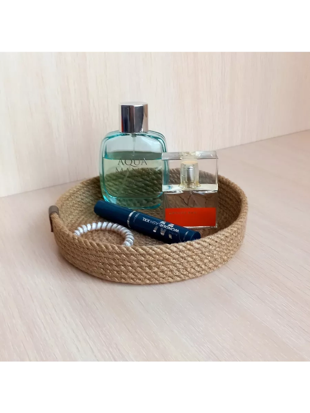 Плетеная корзина для хранения