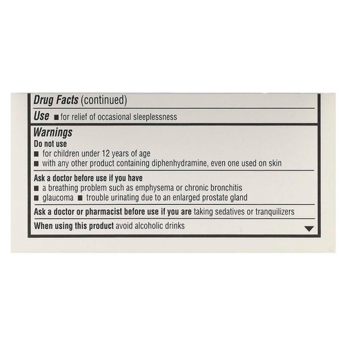 Unisom, SleepMinis, средство для спокойного сна, 25 мг, 60 мини-капсул