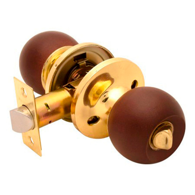 Ручка АVERS 6072-03-G/OAK темное дерево фикс (шарик)