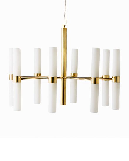 Золотая люстра “Амье”