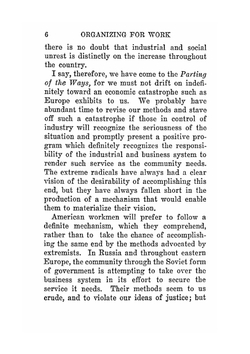 Organizing for Work | H.L. Gantt