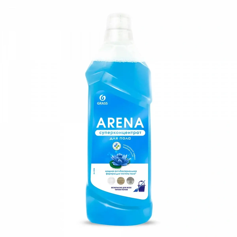 Средство с полирующим эффектом для пола GRASS Arena Водяная лилия 1л
