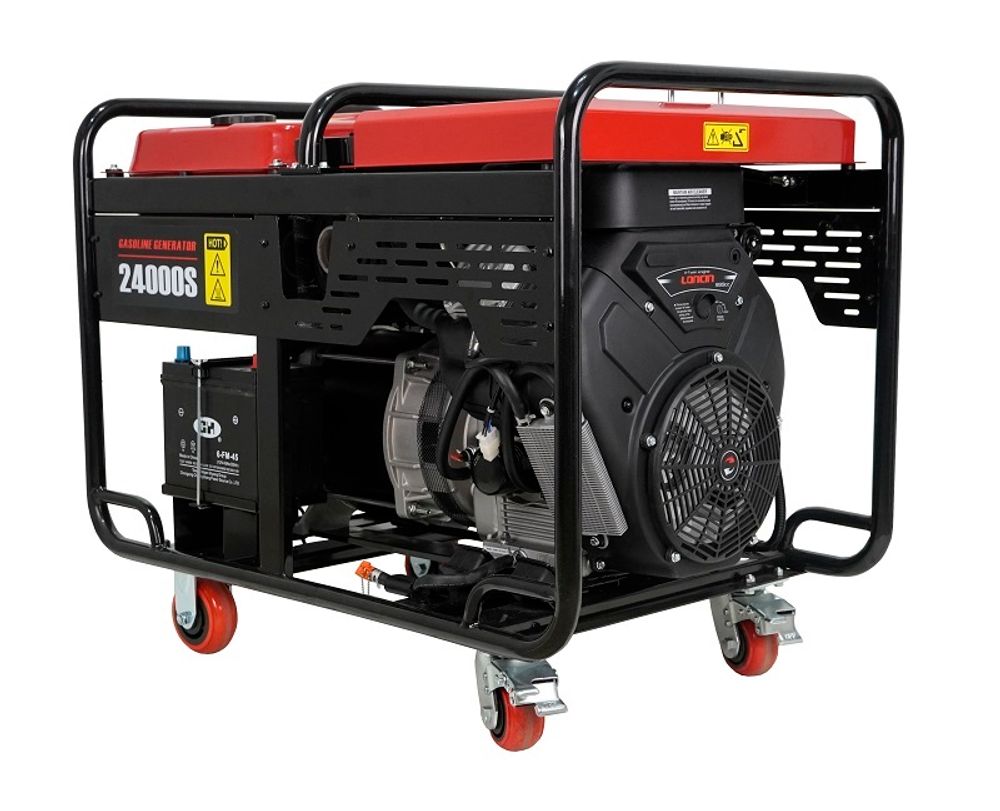 Генератор бензиновый Loncin LC24000S - [18 кВт / 380V] трехфазный