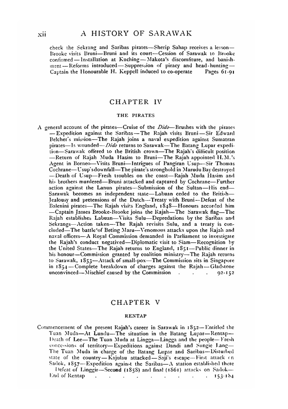 A history of Sarawak under its two white Rajahs. 1839-1908 | S. Baring-Gould; C. A. Bampfylde