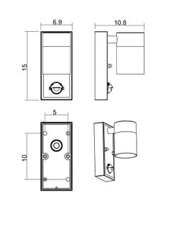 Фасадный светильник Arte Lamp