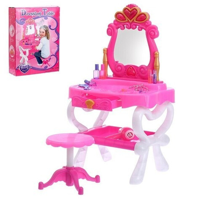 Игровой модуль «Столик сердце принцессы» с аксессуарами, высота 71.5 см