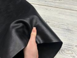 Jabron Lux Nero (1,8-2,0 мм), цв. Черный, натуральная кожа