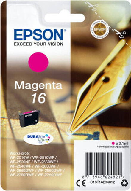 Epson Pen and crossword C13T16234022 струйный картридж 1 шт Подлинный Пурпурный