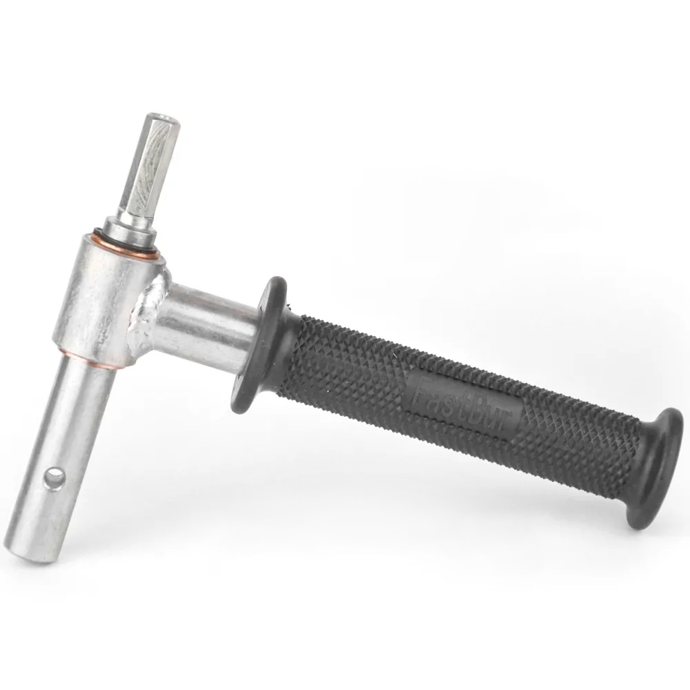 Адаптер (переходник) для ледобура под шуруповёрт, с ручкой на втулке