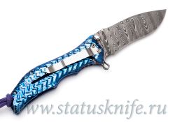 Нож GUN HAMMER DAMASCUS Кастомфотография - 4