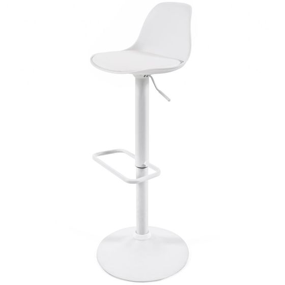 Барный стул Orlando-T 60-82 см белый | La Forma | Испания | Купить в Hallberg.ru
