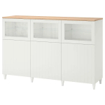 Комбинация для хранения - IKEA BESTÅ/BESTA/БЕСТА/БЕСТО  ИКЕА, 180x42x114 см, белый