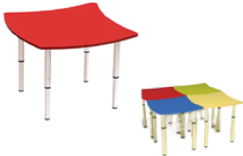 Стол эргономичный регулируемый, 700*700