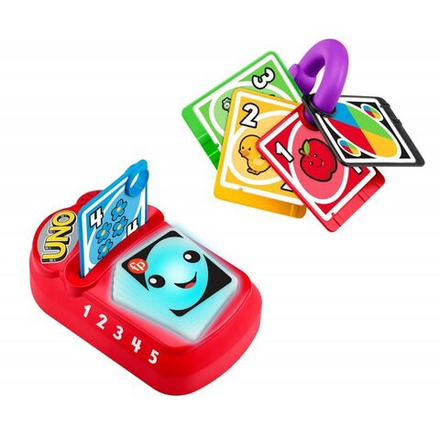 Fisher-Price Учись и смейся - Learning UNO Обучающая игрушка на польском языке версия HHH91