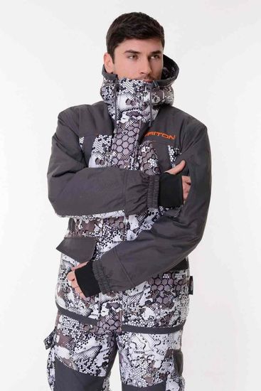 Костюм "GORKA -40" кур+п/к (Алова, белый/серый)