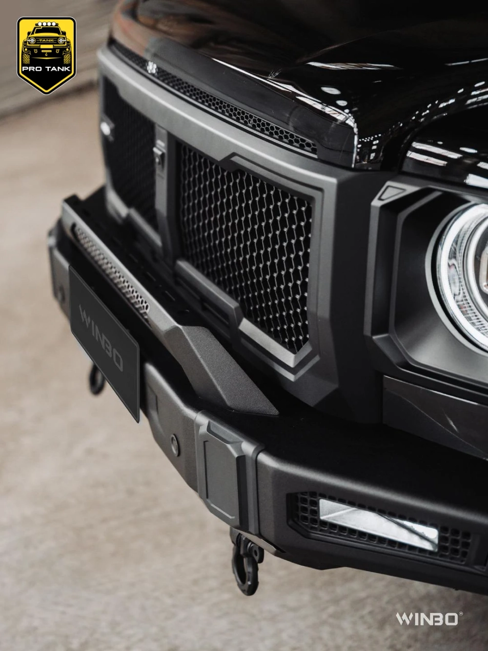 Решетка радиатора WINBO Mech для HAVAL H9 2024+