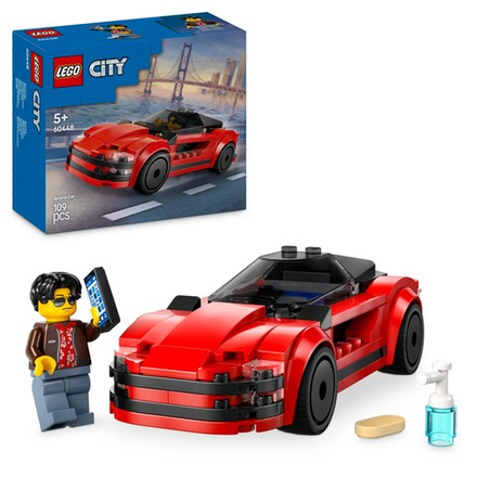 LEGO City - Красный спортивный автомобиль 60448
