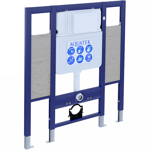 Инсталляция Aquatek INS-0000015 для унитаза без клавиши смыва