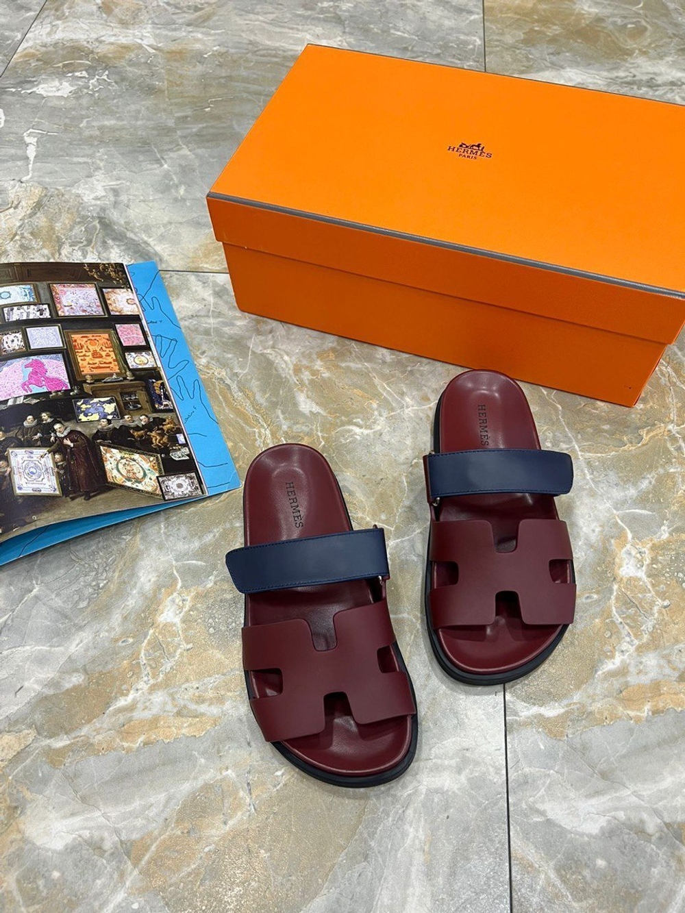 Шлепанцы Hermes, арт. 456757893