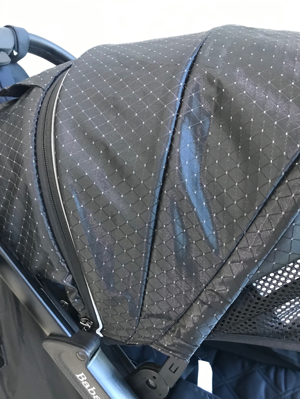 Коляска прогулочная Babalo 2024 Звезда текстиль на черной раме