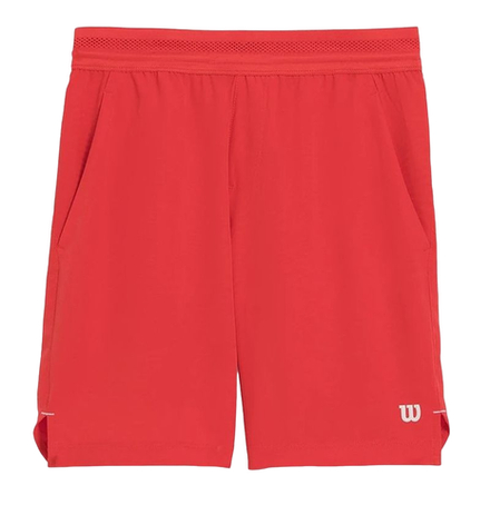 Детские теннисные шорты Wilson Kids Team Short 5" - infrared