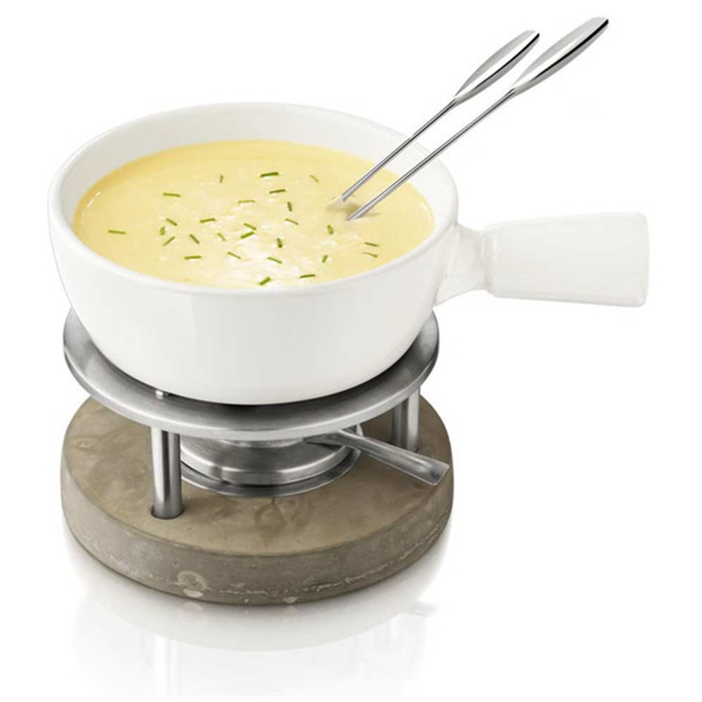 Набор для фондю на 4 персоны Boska белый