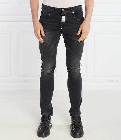 Джинсы Denim Trousers Philipp Plein - графитовый (MDT3554 PDE004N)