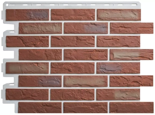 Фасадная панель Альта профиль Кирпич Рижский, 02