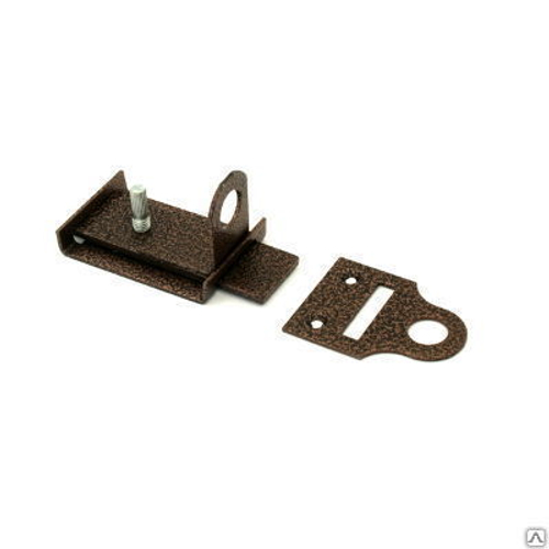 Засов дверной С-Петербург малый с проушиной универсальн.  / 2822