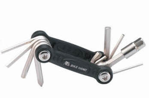 Набор 6-14287 универ. складной шестигран. YC-286B 2/2.5/3/4/5/6/8мм +/- отвертки, T25 BIKEHAND