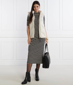 Пуховая безрукавка CHEVRON LW DOWN Tommy Hilfiger - экрю(WW0WW41177)