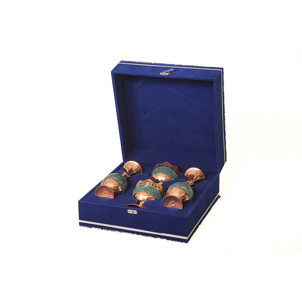 Подарочный набор иранский сувениров фирузе куби (бирюза) 4 предмета 240320264 Иран