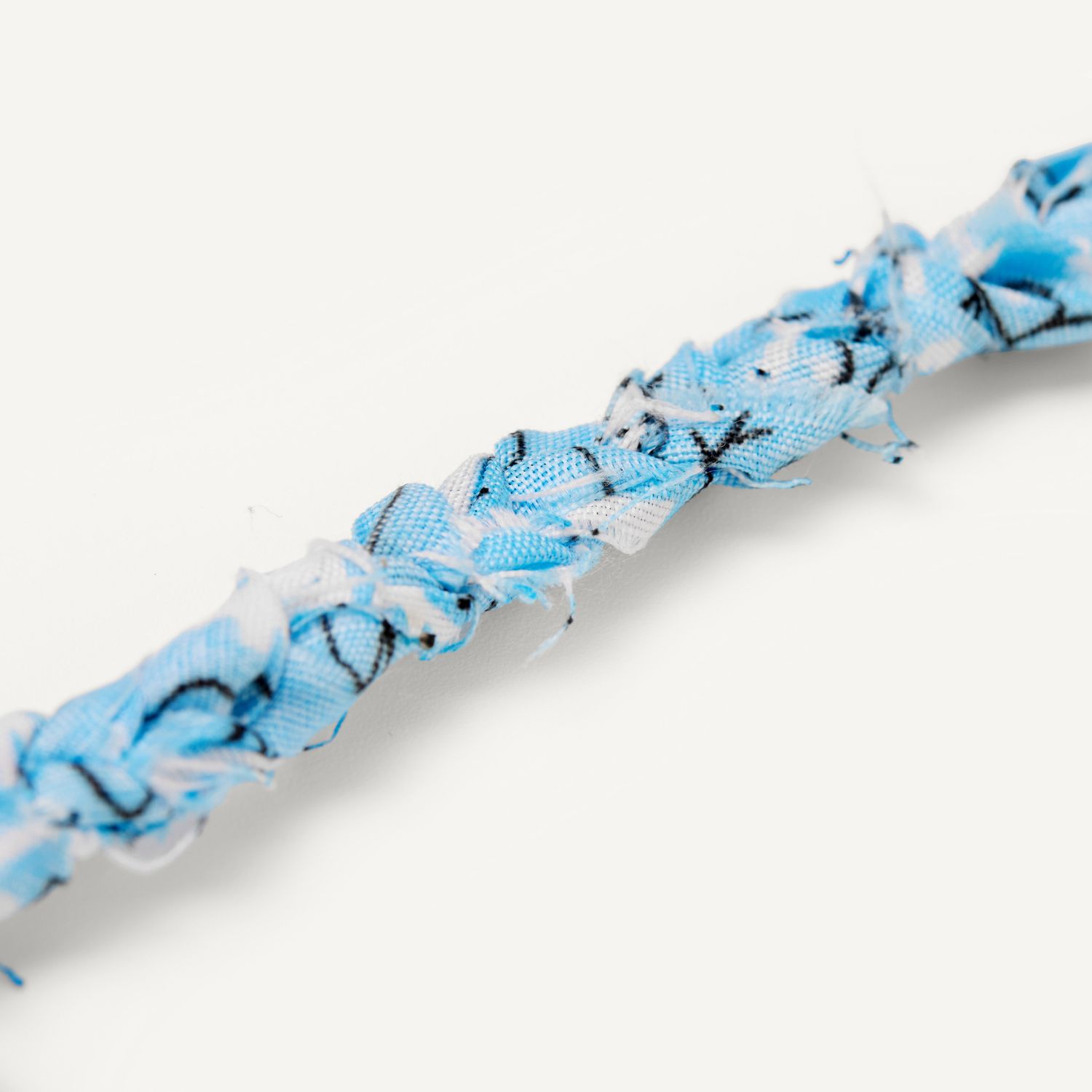Колье Braded Bandana Necklace - Light Blue