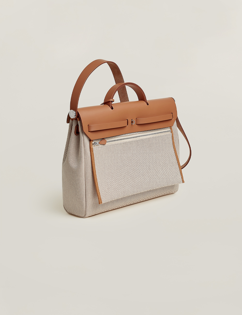 Сумка Hermes Herbag Messenger 39 "écru / beige"