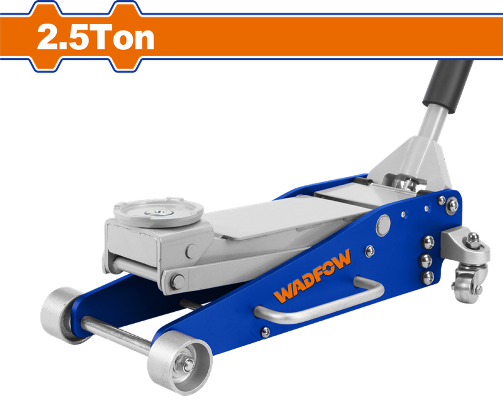 Домкрат гидравлический подкатной 2.5 Т WADFOW WHJ7525