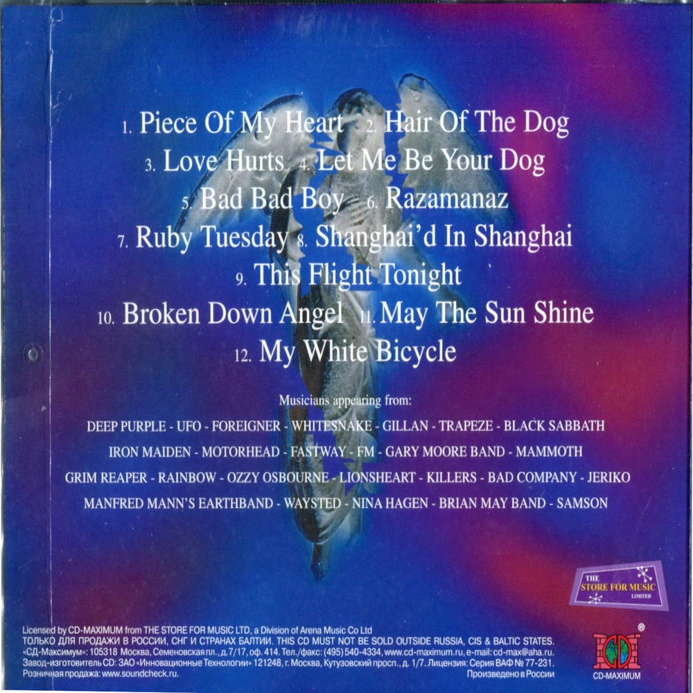 Сборник / Tribute To Nazareth - Another Hair Of The Dog (RU)(CD)